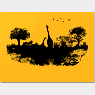 Wild Africa Posters and Art